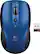 Front Standard. Logitech - M515 Wireless Laser Couch Mouse - Blue.