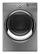 Front Standard. Whirlpool - Duet 7.4 Cu. Ft. 10-Cycle Steam Gas Dryer - Chrome Shadow.