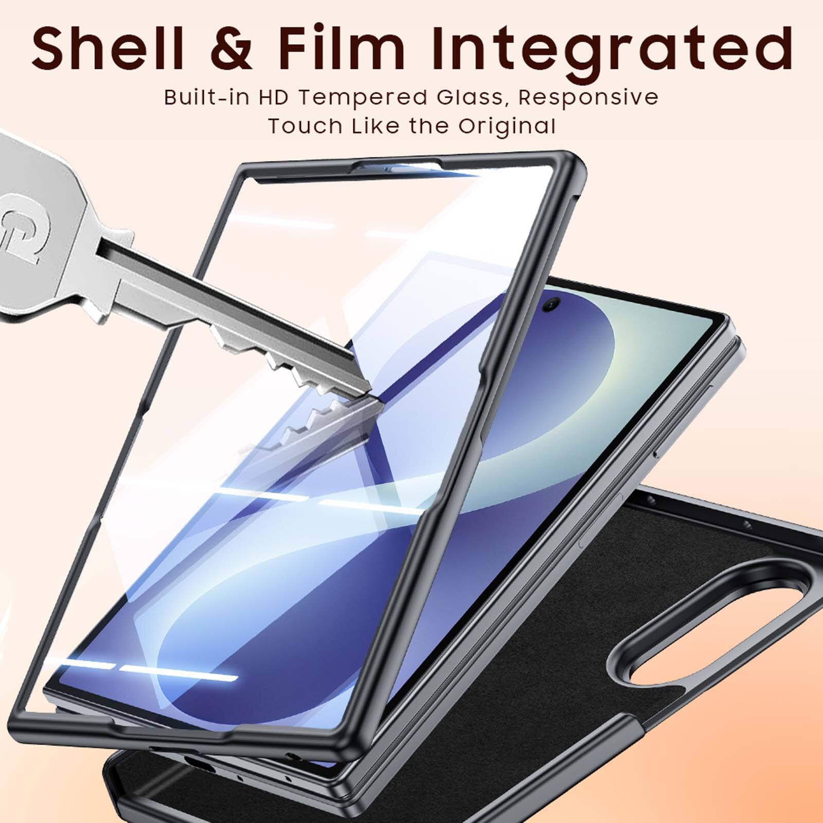 Shell & Film Integrated  
Built-in HD Tempered Glass, Responsive Touch Like the Original