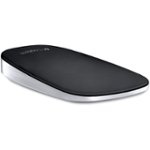 Front Zoom. Logitech - T630 Ultrathin Optical Touch Mouse - Black.