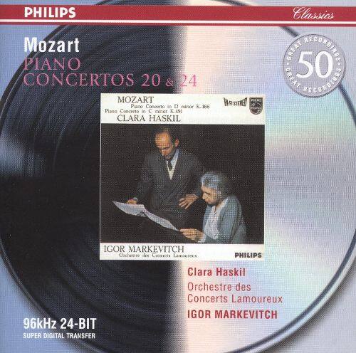 Best Buy: Mozart: Piano Concertos Nos. 20 & 24 [CD]