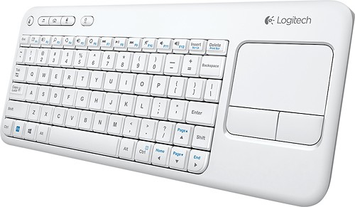browser Afgørelse strubehoved Best Buy: Logitech K400 Wireless Keyboard White 920-005878