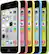 Alt View Standard 3. Apple - iPhone 5c 32GB Cell Phone - White (Sprint).