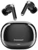Front. Tronsmart - Sounfii R4 True Wireless In-Ear Earbuds, 12mm Drivers with Big Bass, 4 Mics ENC Clear Call, Smart Touch Control - Black.