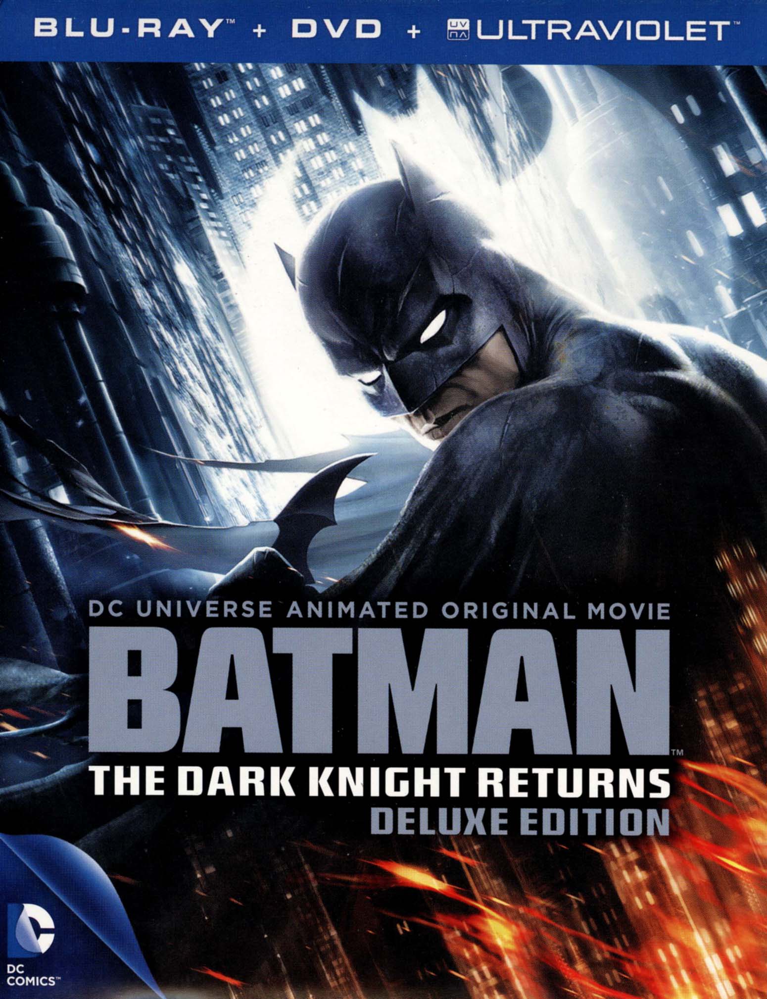 Batman: The Dark Knight Returns [Deluxe Edition] [2 Discs] [Blu-ray/DVD] -  Best Buy