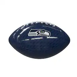 Logo Brands - Seattle Seahawks Rubber Glossy Mini Football - Multicolor