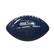 Front. Logo Brands - Seattle Seahawks Rubber Glossy Mini Football - Multicolor.