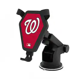 Keyscaper - Washington Nationals Solid Design Wireless Car Charger - Multicolor