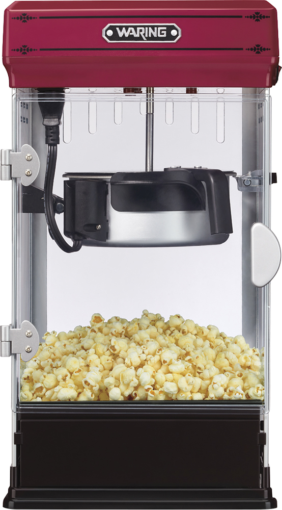 Waring Pro 10-Cup Popcorn Maker Red/Black WPM28 - Best Buy