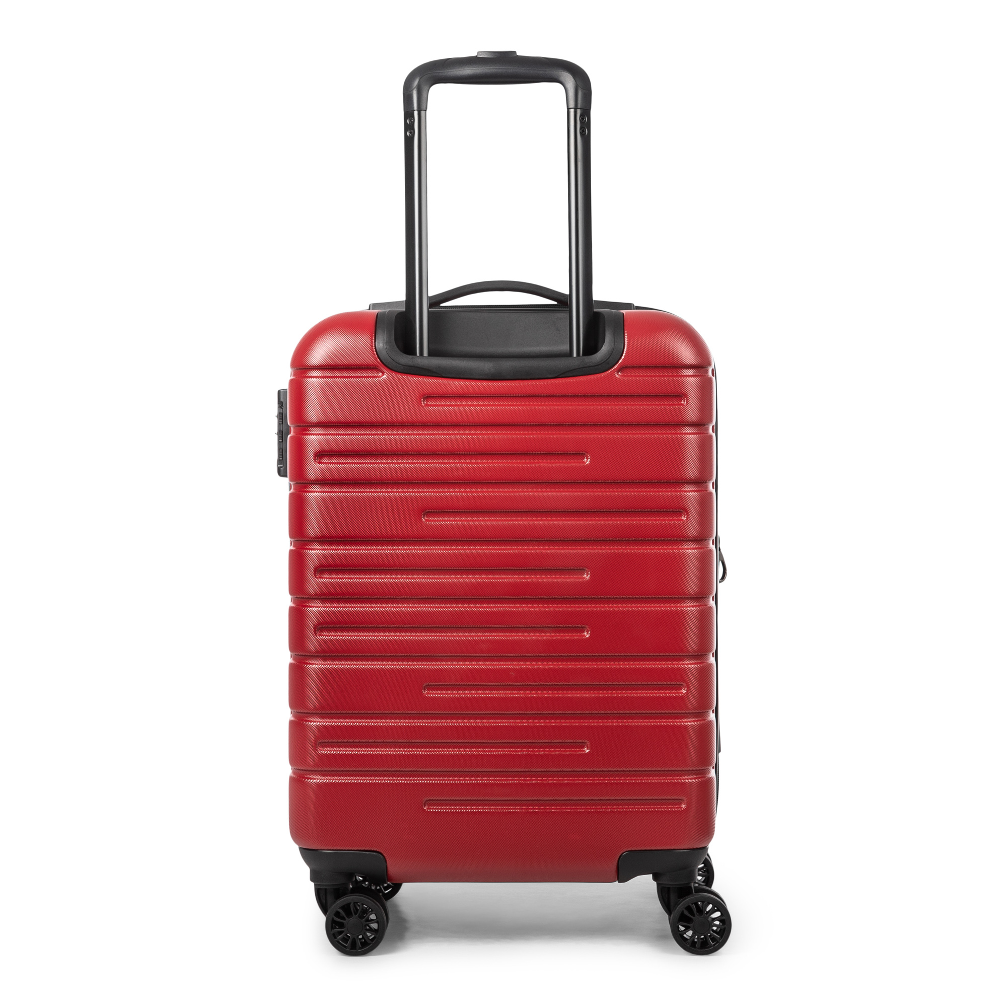 Alt View 11. Bugatti - Geneva Carry on Suitcase - Red.