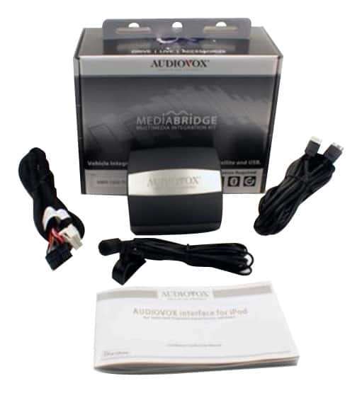 Front. Audiovox - MediaBridge OE Integration Kit for Select Toyota, Lexus and Scion Vehicles - Black.