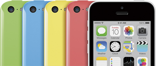 Best Buy: Apple iPhone® 5c 32GB Green (AT&T) MF137LL/A