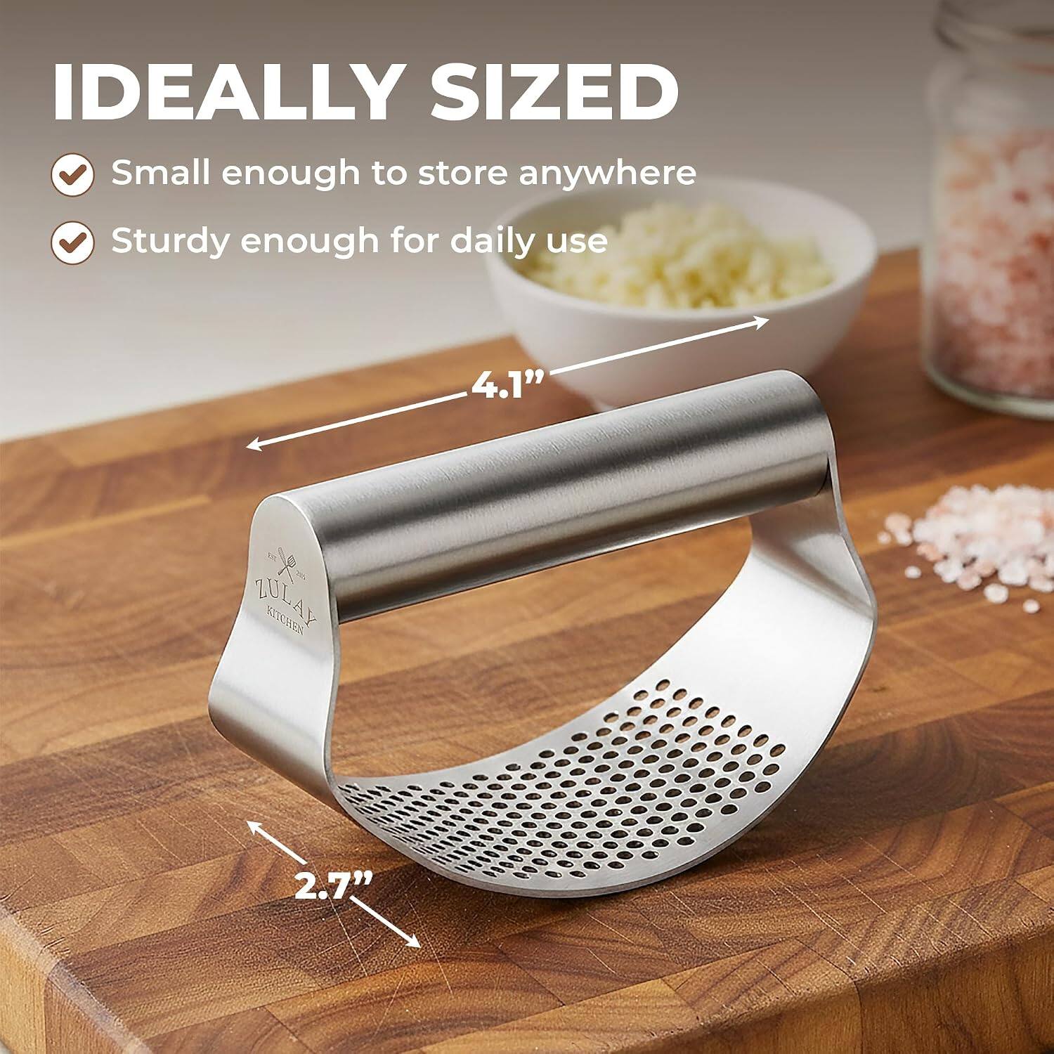 IDEALLY SIZED  
Small enough to store anywhere  
Sturdy enough for daily use  

4.1"  
2.7"