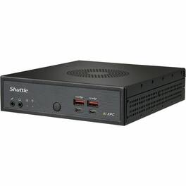 Shuttle - XPC slim DN11H5 Barebone System - Slim PC - Intel Core Ultra 5 125H 1.20 GHz Tetradeca-core (14 Core) - Intel - Black