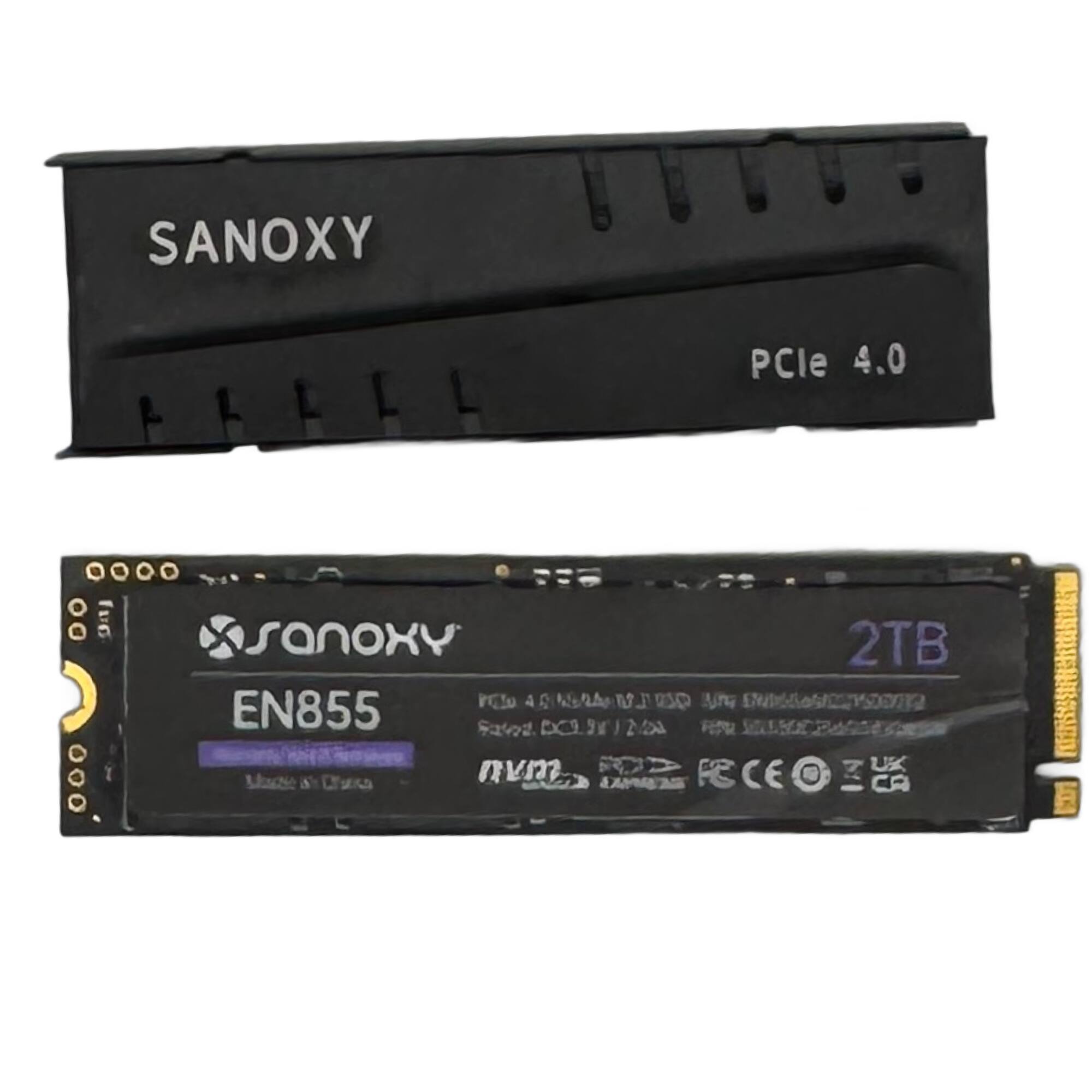 内蔵型SSD EN855 SSD 2TB M.2 NVMe PCIe 4.0 Ediloca EN855 M.2 SSD PCle 4.0x4