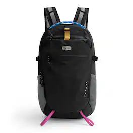 Bagsmart - Faro Light 20L Backpack, Ultralight Water-Repellent Daypack with 14" Laptop Sleeve for Commute & Outdoor - Black