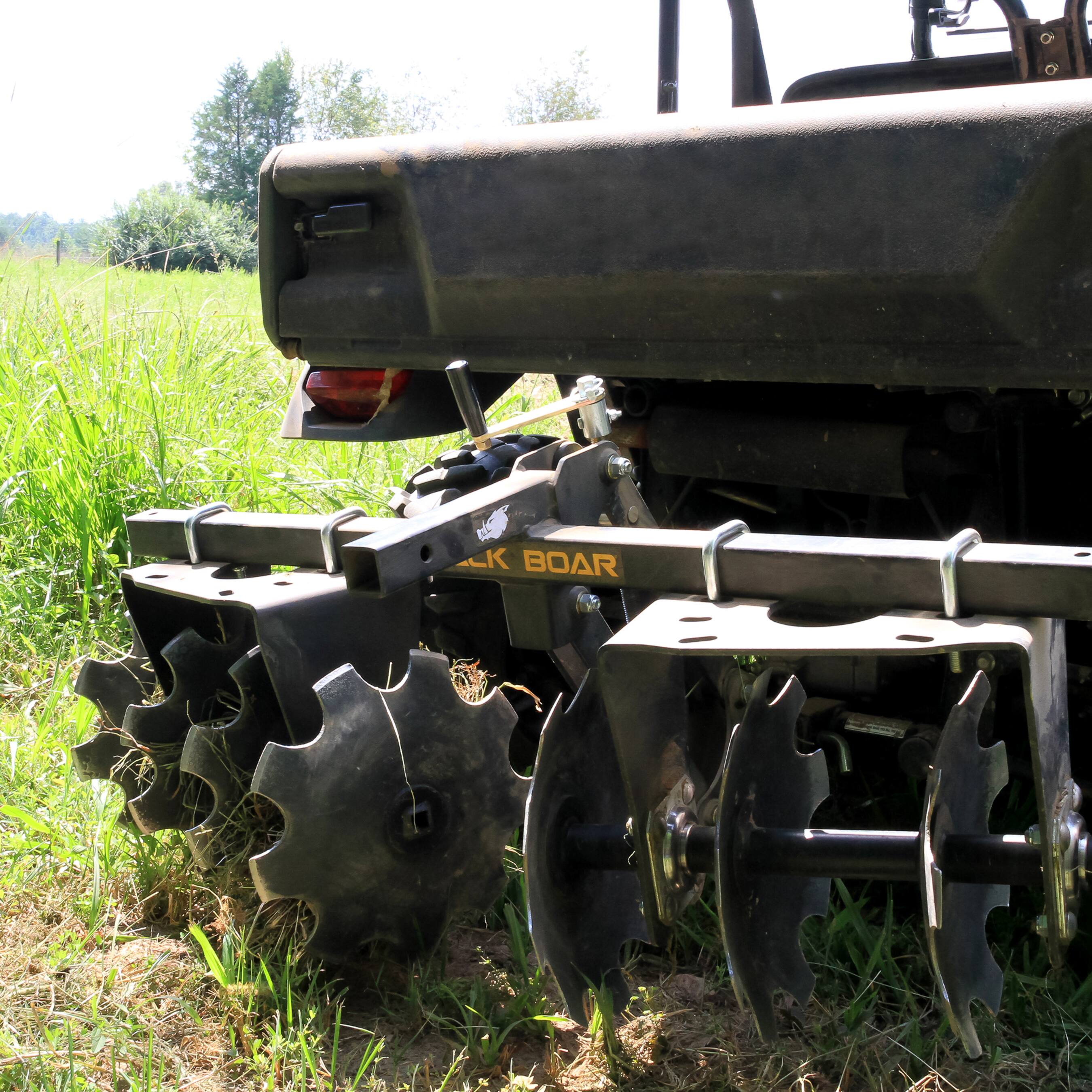 Alt View 3. Camco - Camco Black Boar ATV/UTV Implement Strong Outside Vehicle Manual Lift Attachment.