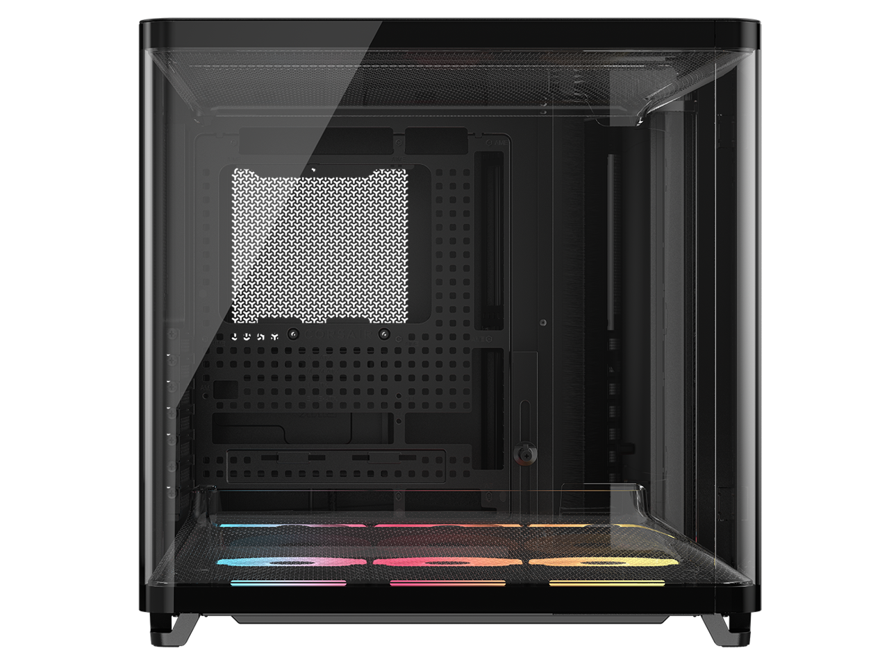 CORSAIR AIR 5400 LX R RGB iCUE Triple Chamber Mid Tower Case with