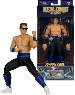 McFarlane Toys - Mortal Kombat Klassic - Johnny Cage 7" Action Figure - COLLECTIBLES - Multicolor