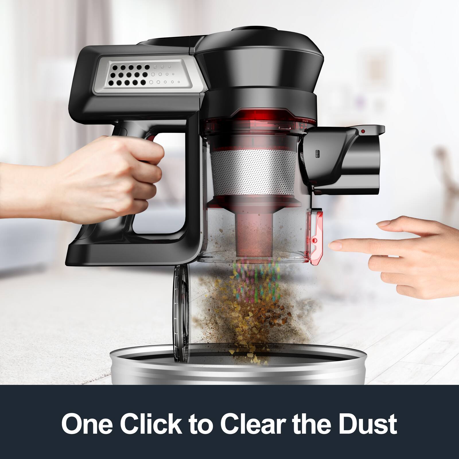 One Click to Clear the Dust