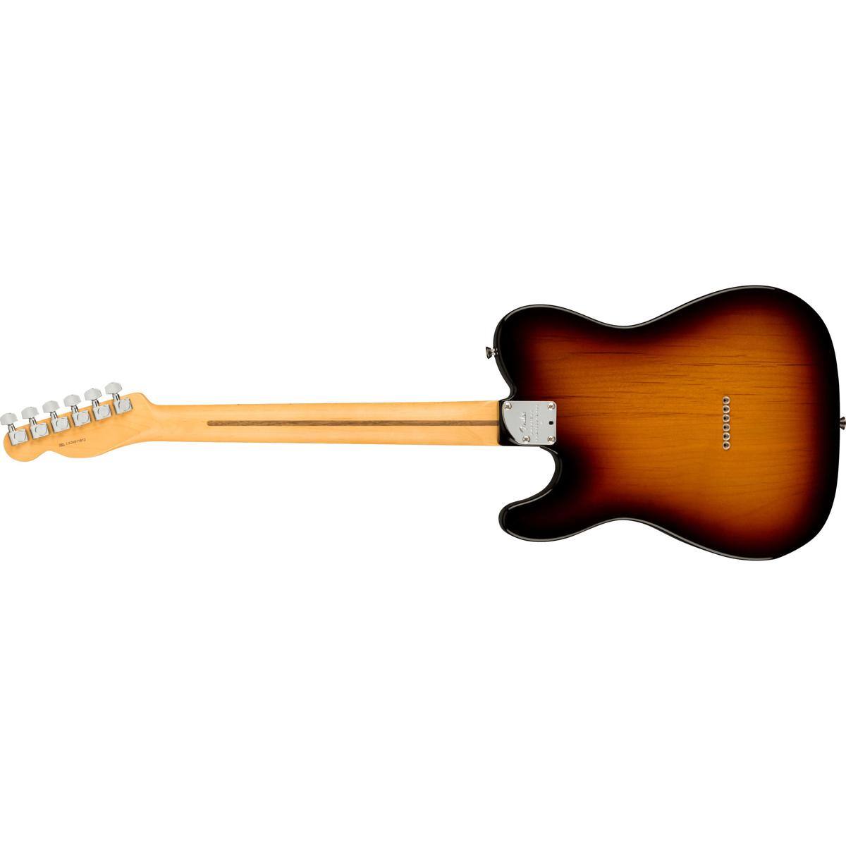 Alt View 1. Fender - Fender American Professional II Telecaster Electric Guitar, Maple Fingerboard, 3-Color Sunburst.