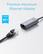 Premium Aluminum Ethernet Adapter
ANKER
The World's NO.1 Mobile Charging Brand