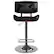 Alt View 11. Simpli Home - Holland Adjustable Bar Stool - Black.