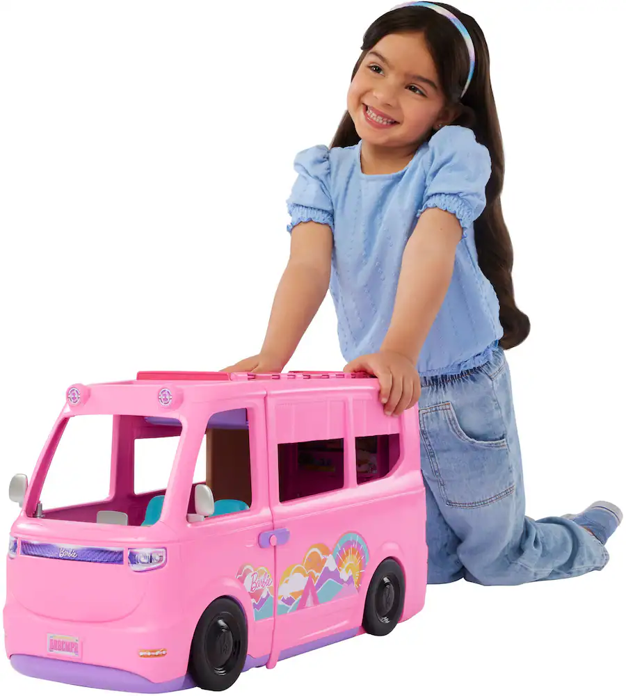 Barbie Dream Camper Vehicle Playset HRJ78 Best Buy