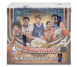Topps - 2025-26 Bowman Basketball Jumbo Box