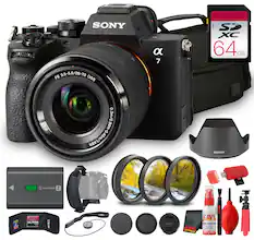 SONY α7 SP XC 64 GB 55 3.5-5.6/28-70 FE OSS 0.3m/0.991-0.45m/1.48ft 48ft SONY NOLITHIUM Z ULTIMA N8 C SONY ACCESSORIES SONY ELECTRONICS CLEANER