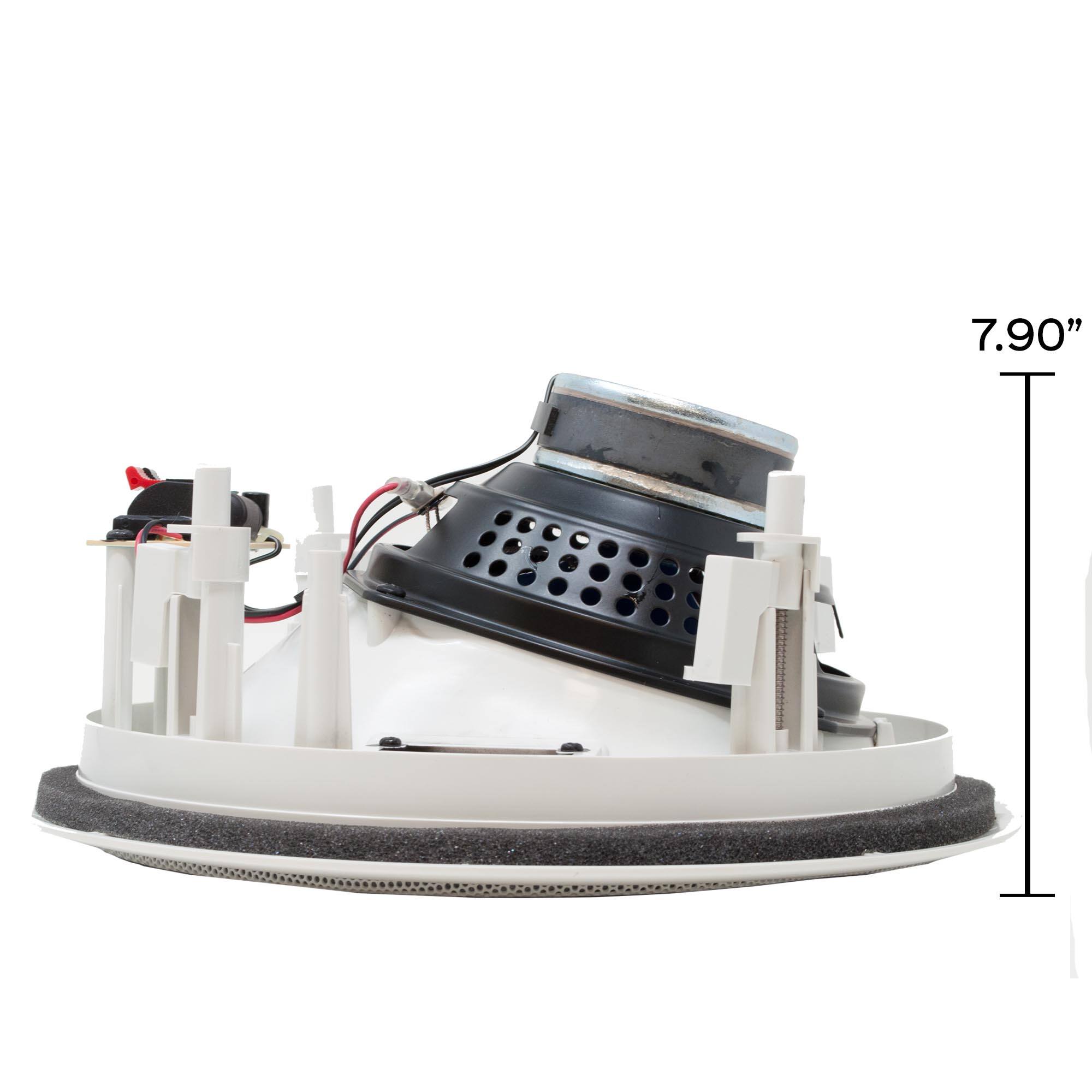 Alt View 5. Legrand - Legrand HT5655 5000 Series 6.5" Angled In-Ceiling Speaker (Each) - Black/Gray.