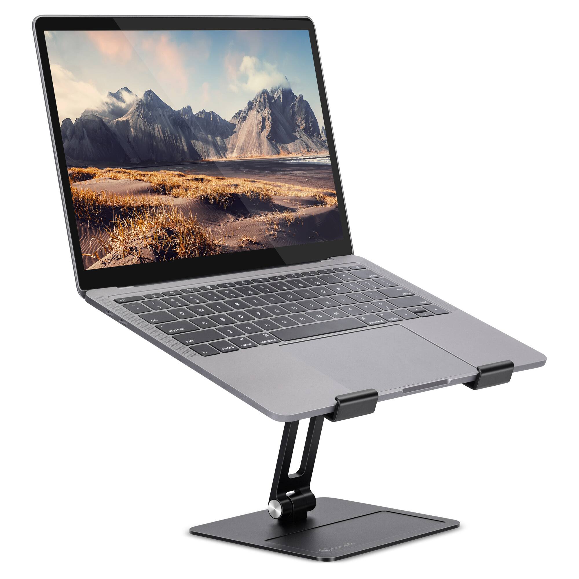 Back. Bonelk - BonElk Aluminum Stand for Compact Laptops - Black.