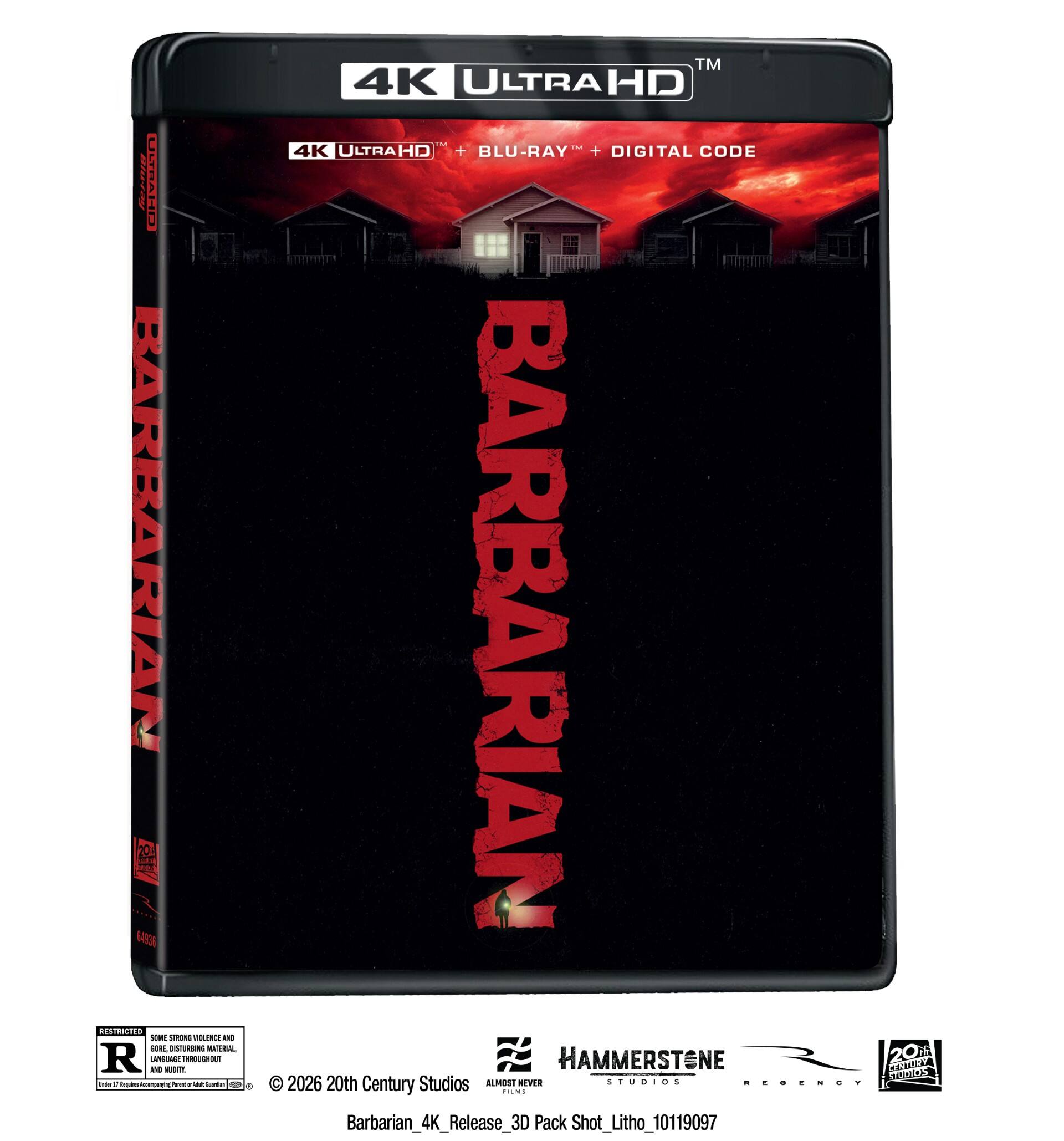 Front. Barbarian (2022) (4K UHD + Digital).