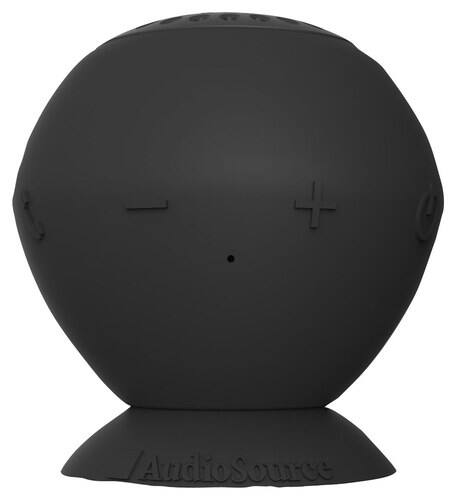 Front Standard. AudioSource - soundPOP Bluetooth Speaker - Black.