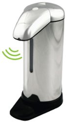 iTouchless - 16-Oz. Automatic Sensor Soap Dispenser - Stainless-Steel - Angle_Zoom
