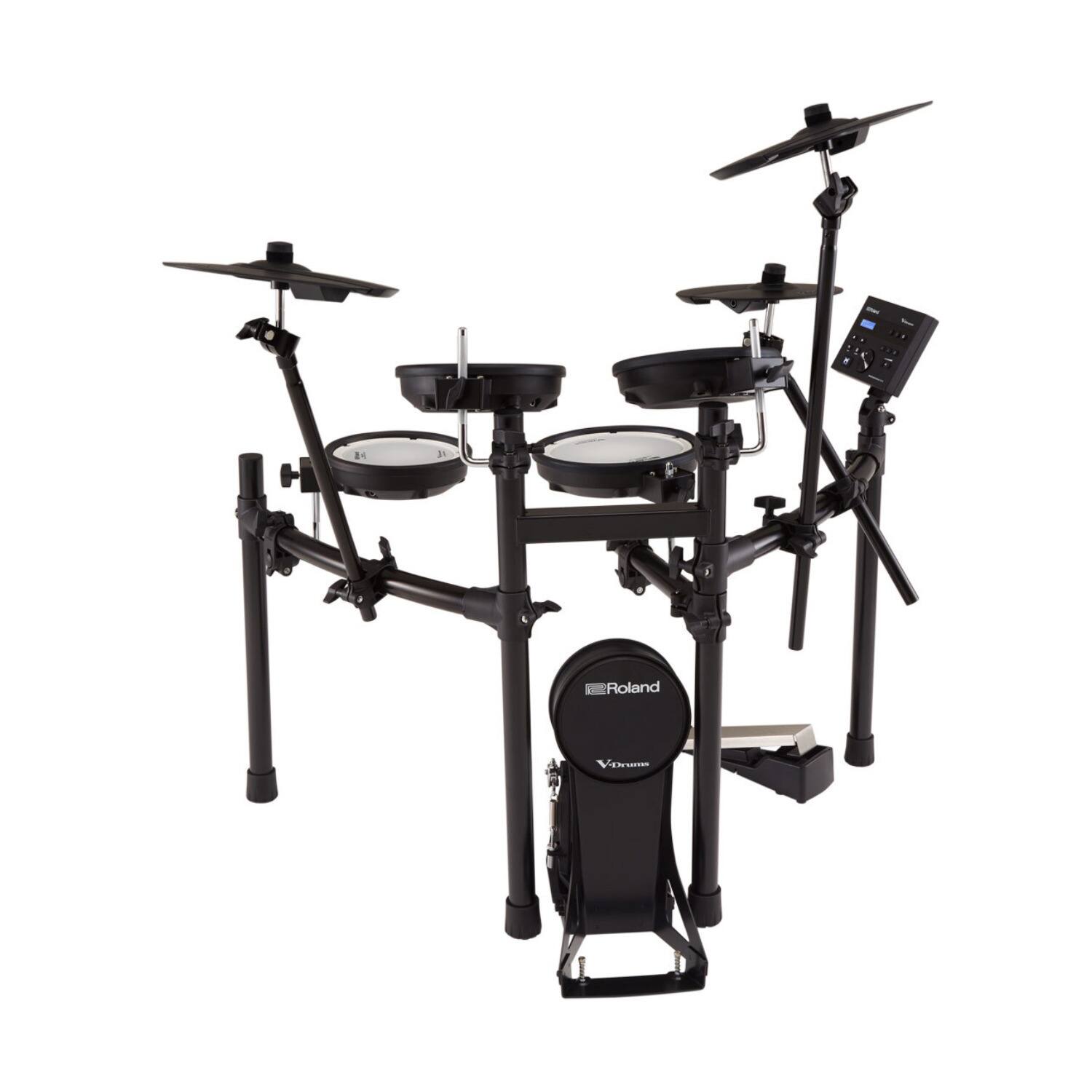 Front. Roland - Roland TD-07KV V-Drums Electronic Drum Set.