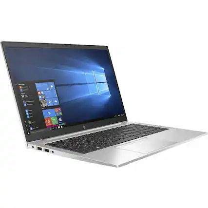 Front. HP - HP Elitebook 845 G8 14" FHD Laptop - AMD Ryzen 7 - 16GB - 512GB - Win 11 P - Silver.