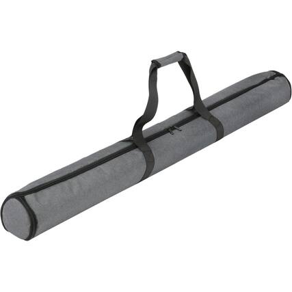 Front. Lectronify - Lectronify RGB Pixel LED Tube Carry Bag for Four 4-ft LED Tubes with Padded Compartments and Cordura Exterior - Grey.