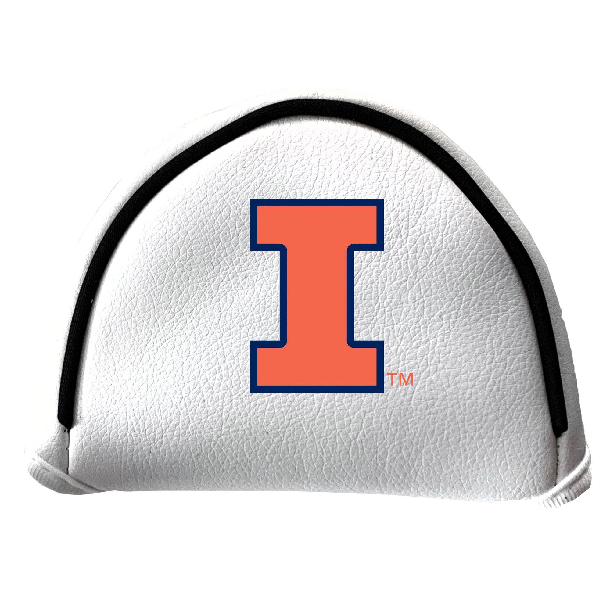 Team Golf - Illinois Fighting Illini Mallet Putter Cover - White