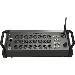 Allen & Heath - Allen Heath CQ-20B Ultra-Compact 20-Ch Digital Mixer with Dual-Band Wi-Fi - Black