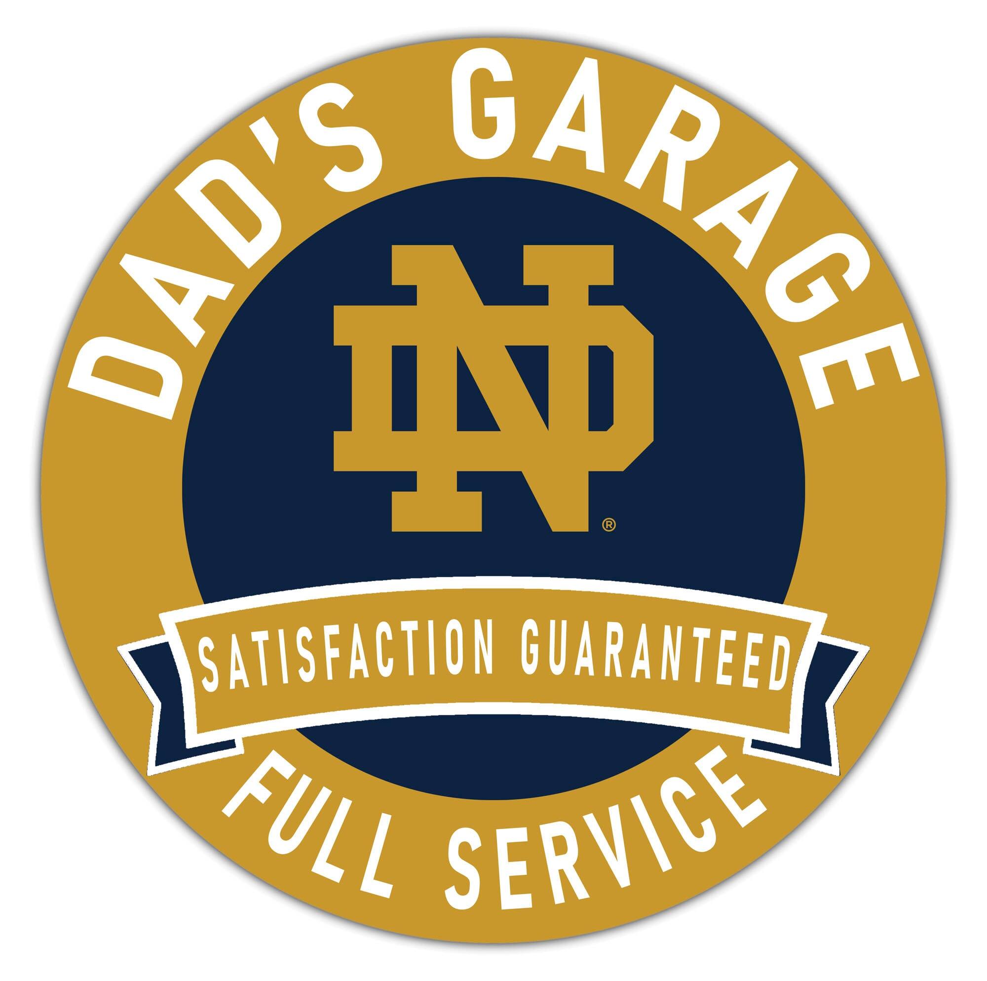 DAD'S GARAGE  
SATISFACTION GUARANTEED  
FULL SERVICE