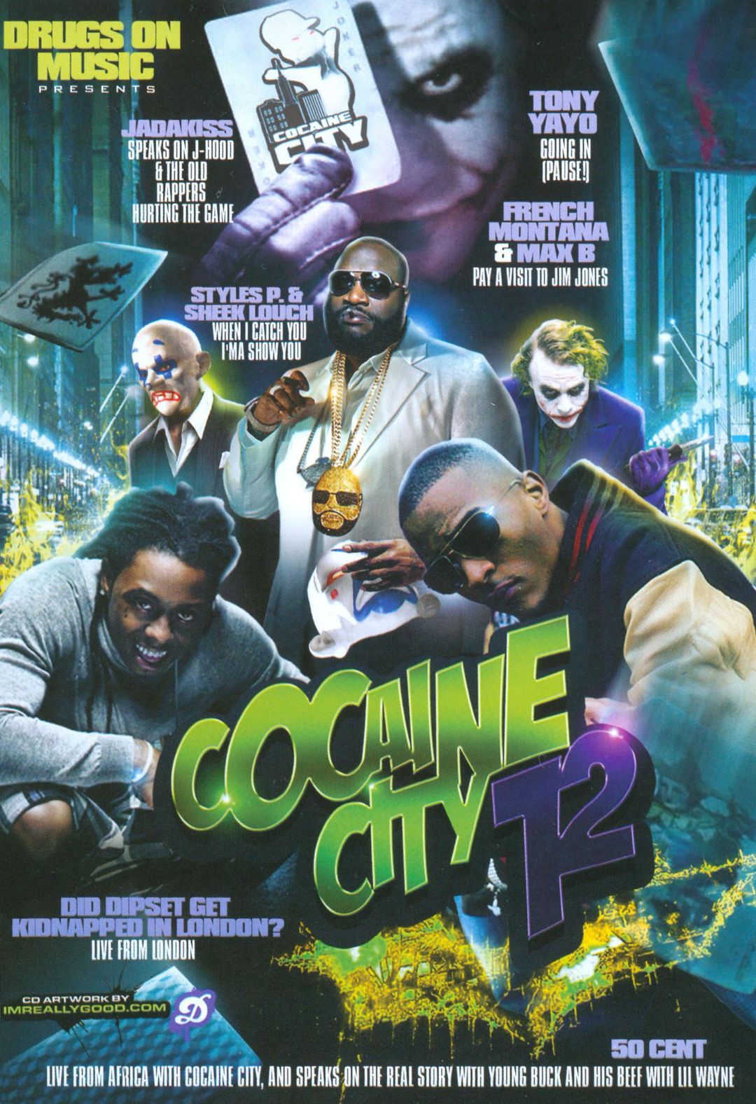 Drugs On Music Cocaine City Vol 12 Dvd Best Buy