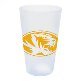WinCraft - Missouri Tigers 16oz. Icicle Silicone Pint Glass - Multicolor