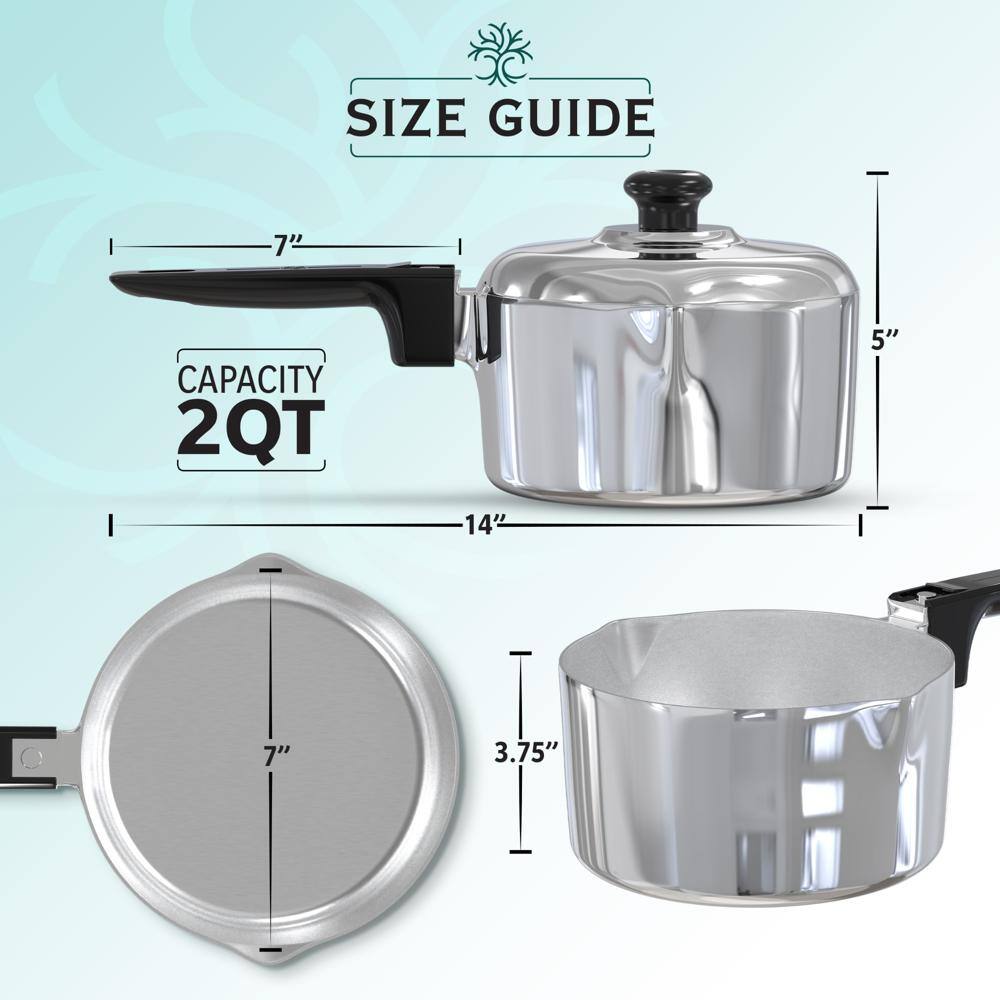 SIZE GUIDE  
7"  
CAPACITY 2QT  
5"  
14"  
7"  
3.75"