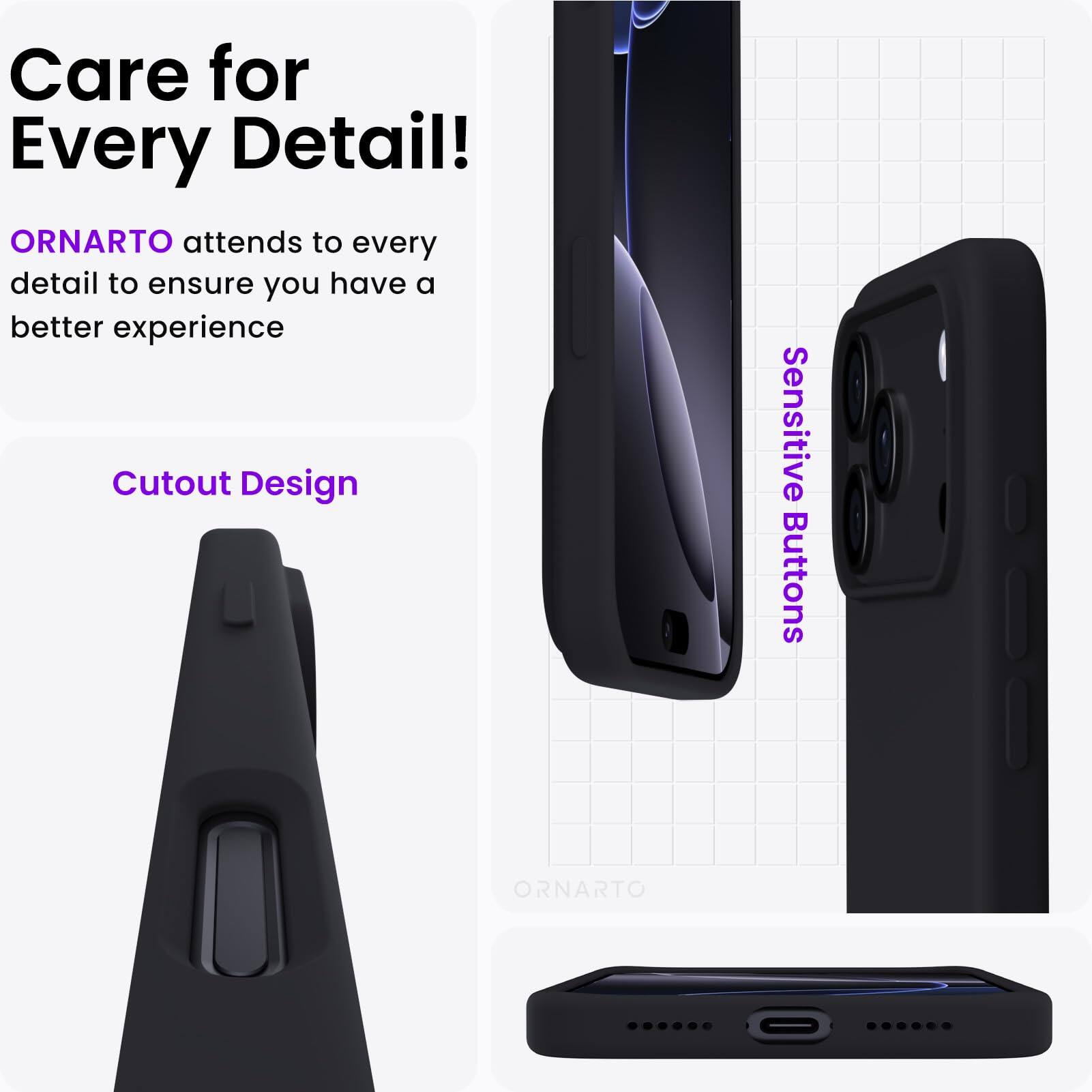 Care for Every Detail!

ORNARTO attends to every detail to ensure you have a better experience

Cutout Design

Sensitive Buttons