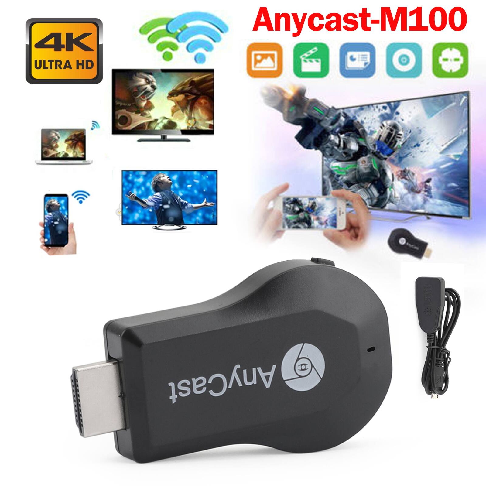 4K ULTRA HD Anycast-M100 AnyCast
