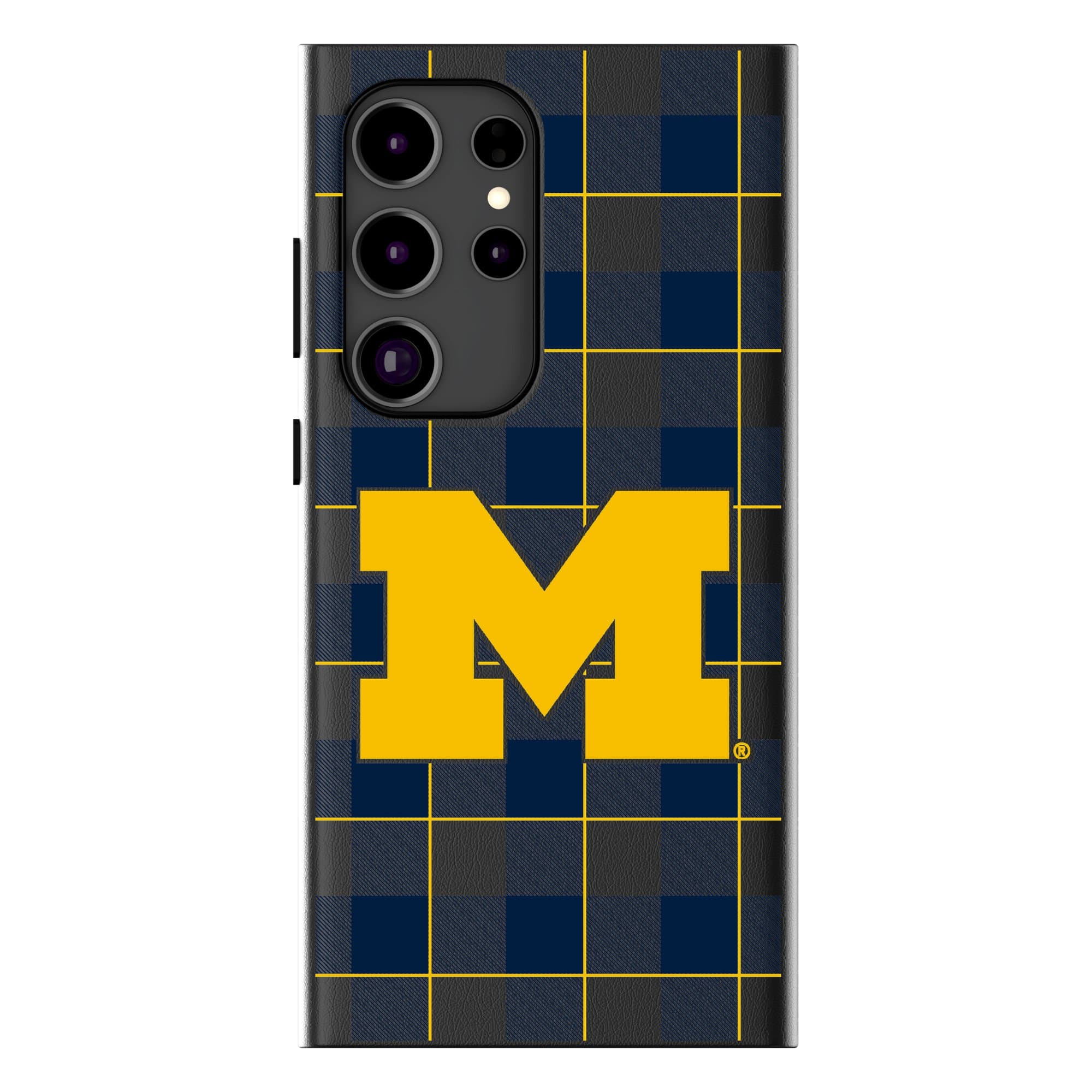 Keyscaper - NCAA - Michigan Wolverines Plaid Galaxy Magnetic Bump Case - S24 Ultra - Black price history on PriceWatchPro