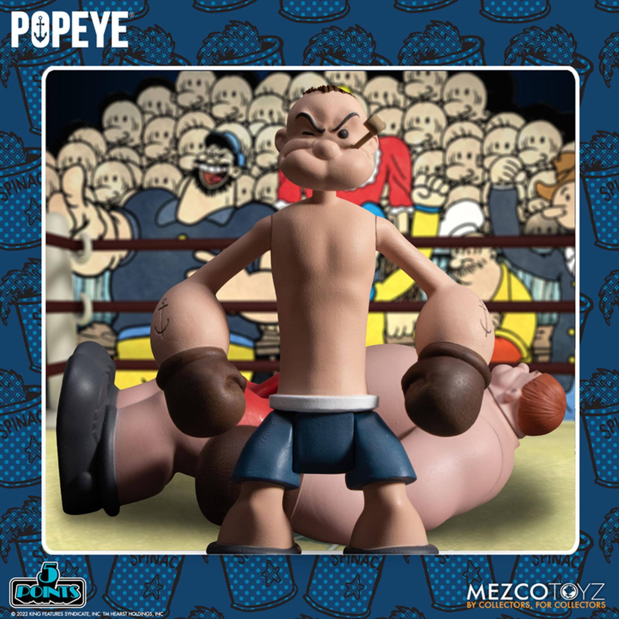POPEYE SPINA SPINA SP SUINAC POINTS 2022 KING FEATURES STNDCAPE INC TM HEARS! HRADINOS INC STINAC SFINAC MEZCOTOYZ BY COLLECTORS, FOR COLLECTORS