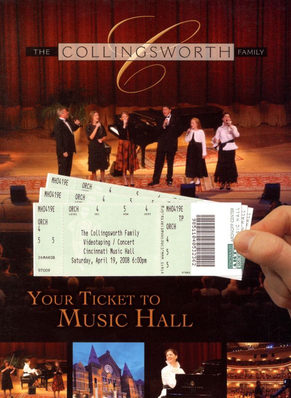 Best Buy: The Collingsworth Family: Your Ticket to Music Hall [DVD] [2008]