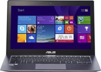 Front Zoom. ASUS - 13.3" Touch-Screen Laptop - Intel Core i5 - 4GB Memory - 500GB HDD + 16GB Solid State Drive.